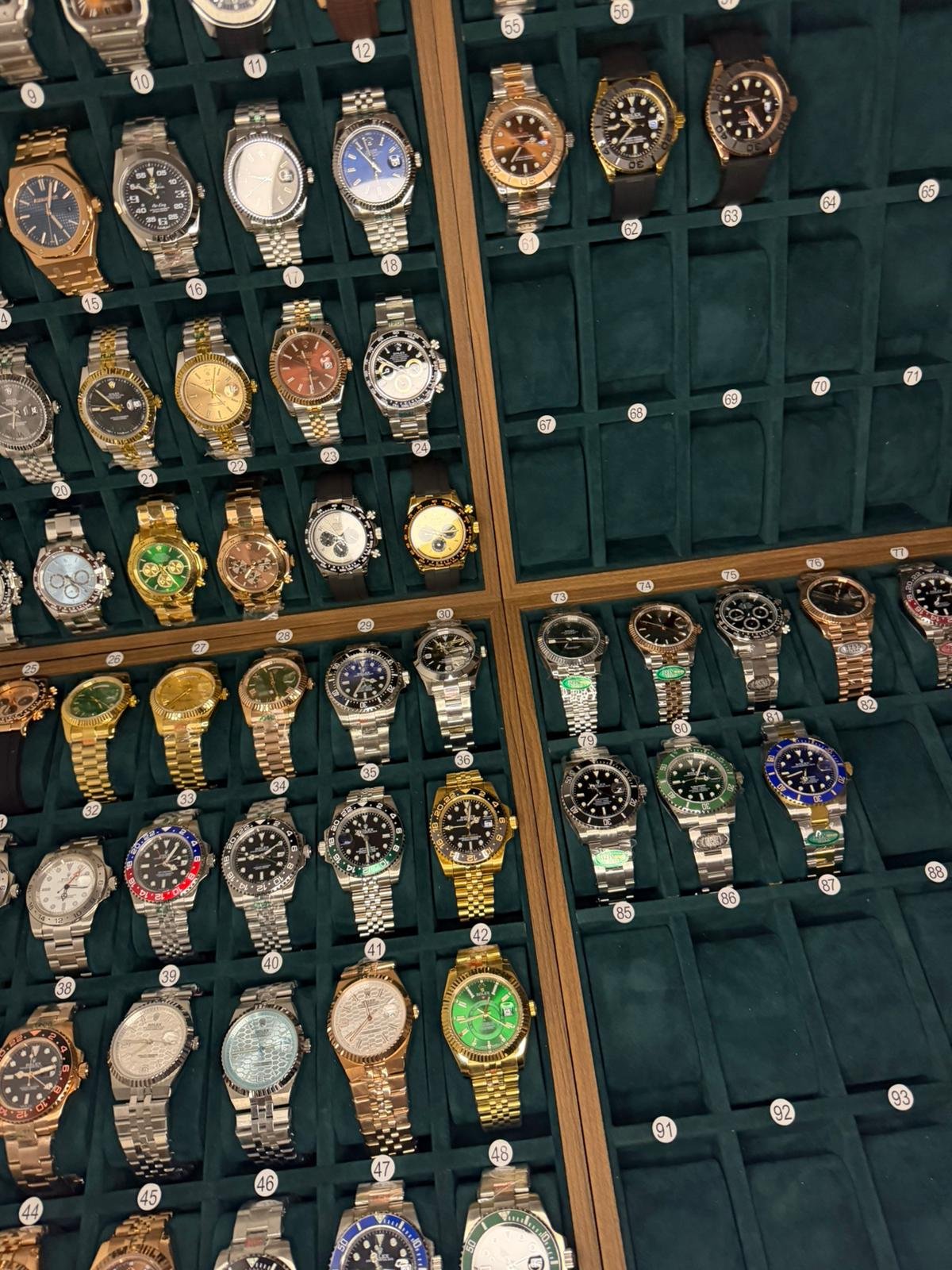 LuxePalace luxury watch collection