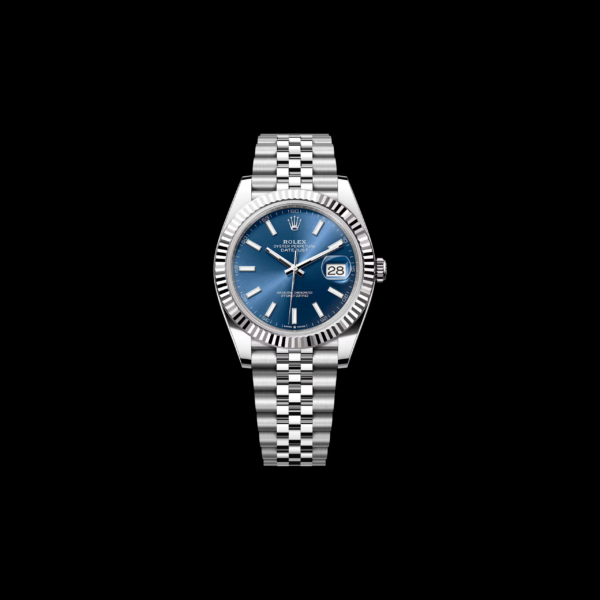 Rolex Datejust 41mm Blue Dial Stainless Steel Ref. 126334