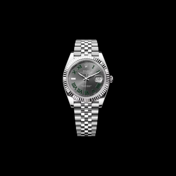 Rolex Datejust 41mm “Wimbledon” Stainless Steel Ref. 126334