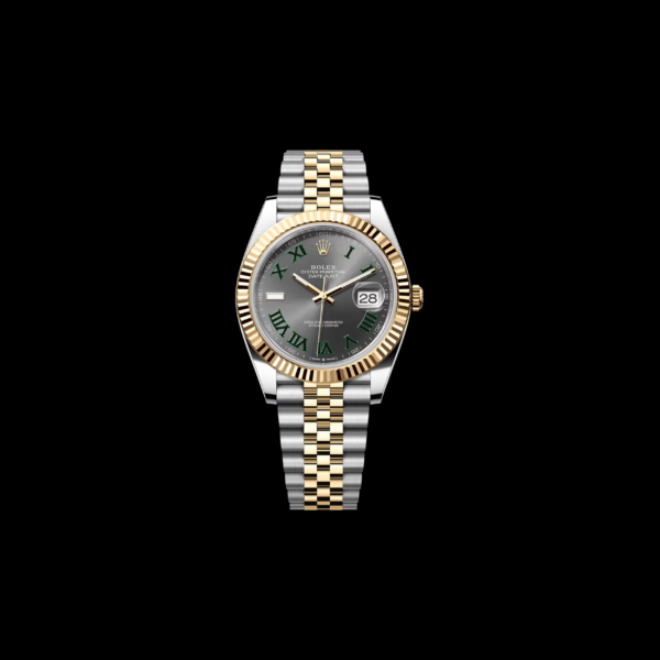 Rolex Datejust 41mm “Wimbledon” Two-Tone Stainless Steel & Yellow Gold Ref. 126333