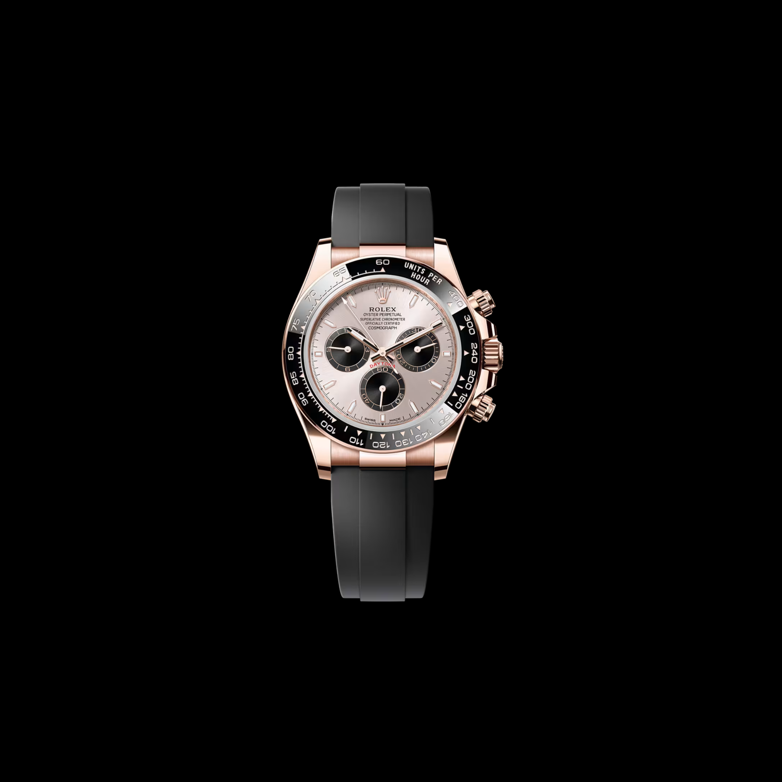 Rolex Daytona “Sundust” Rose Gold Oysterflex 40mm Ref. 126515LN