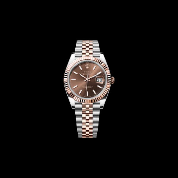 Rolex Datejust 41mm “Chocolate” Dial Two-Tone Stainless Steel & Rose Gold Ref. 126331