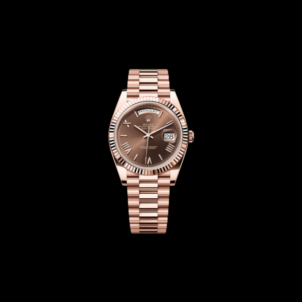 Rolex Day-Date 40mm “Chocolate” Dial Rose Gold Ref. 228235