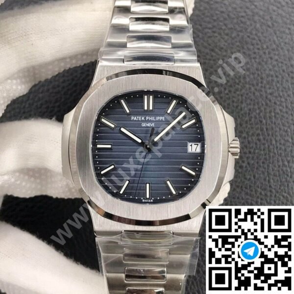 Patek Philippe Nautilus Blue Dial Stainless Steel 41mm Ref. 5711/1A-010