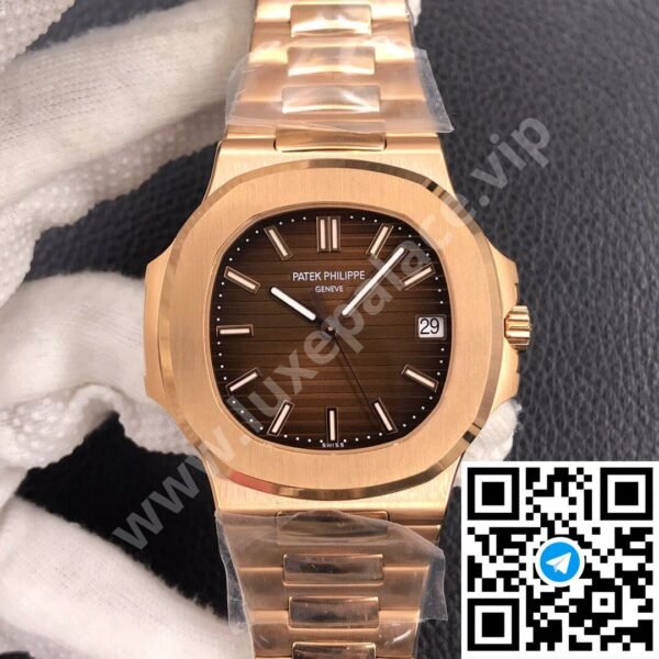 Patek Philippe Nautilus "Chocolate" Dial Stainless Steel 41mm Ref. 5711/1R-010