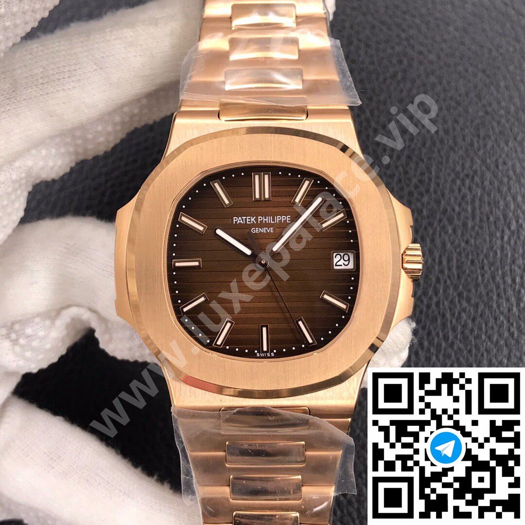 Patek Philippe Nautilus "Chocolate" Dial Stainless Steel 41mm Ref. 5711/1R-010