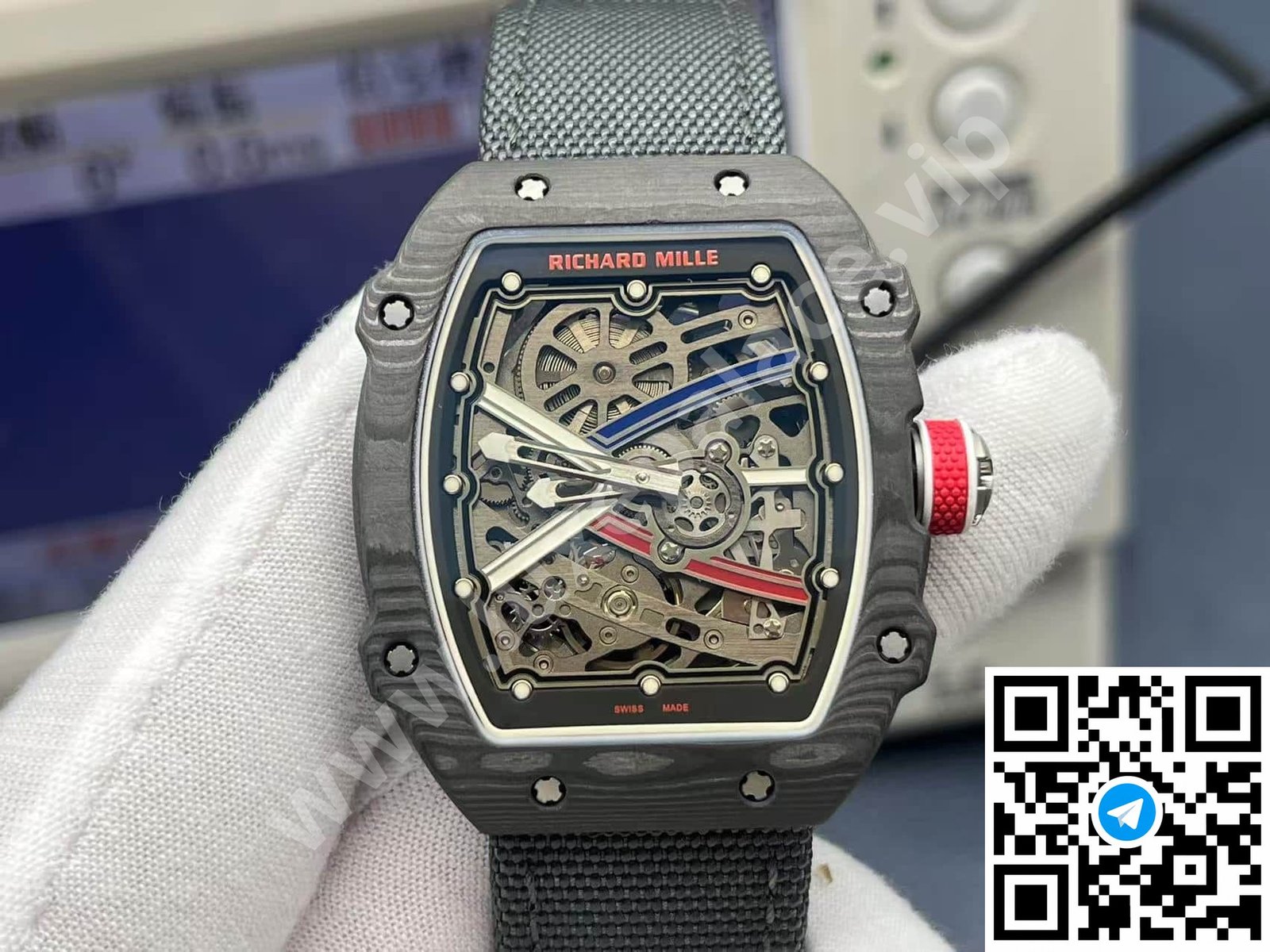 Richard Mille “Sebastian Ogier” Black Edition Carbon Fibre 39mm Ref. RM67-02