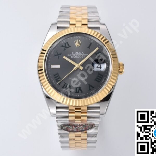 Rolex Datejust 41mm “Wimbledon” Stainless Steel & Yellow Gold Ref. 126333