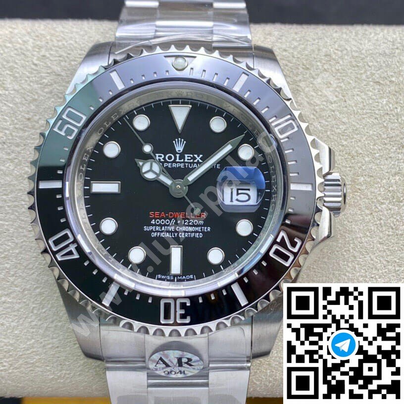 Rolex Sea-Dweller Black Dial Stainless Steel 43mm Ref. 126600