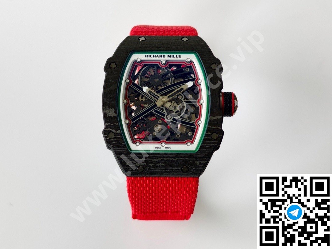 Richard Mille “Italy” Edition Carbon Fibre 39mm Ref. RM67-02