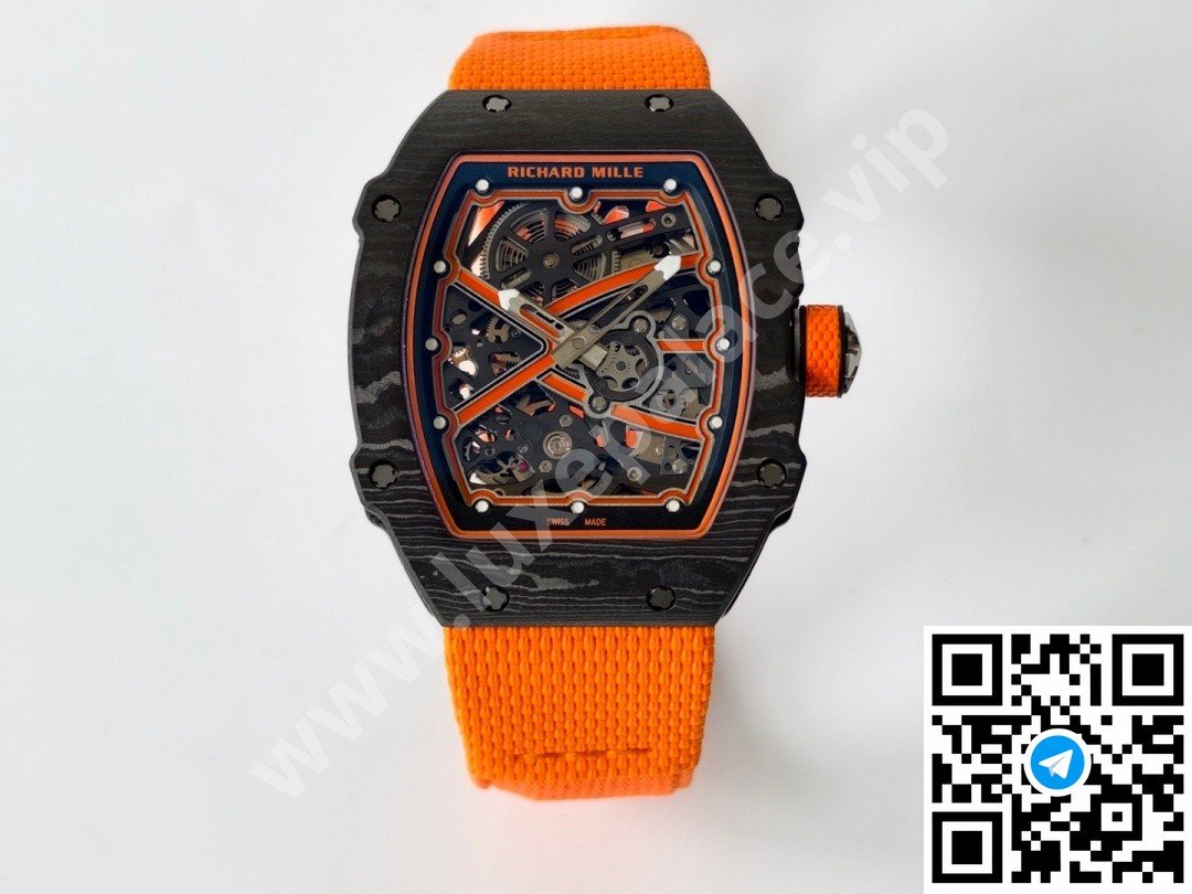 Richard Mille “McLaren” Edition Carbon Fibre 39mm Ref. RM67-02