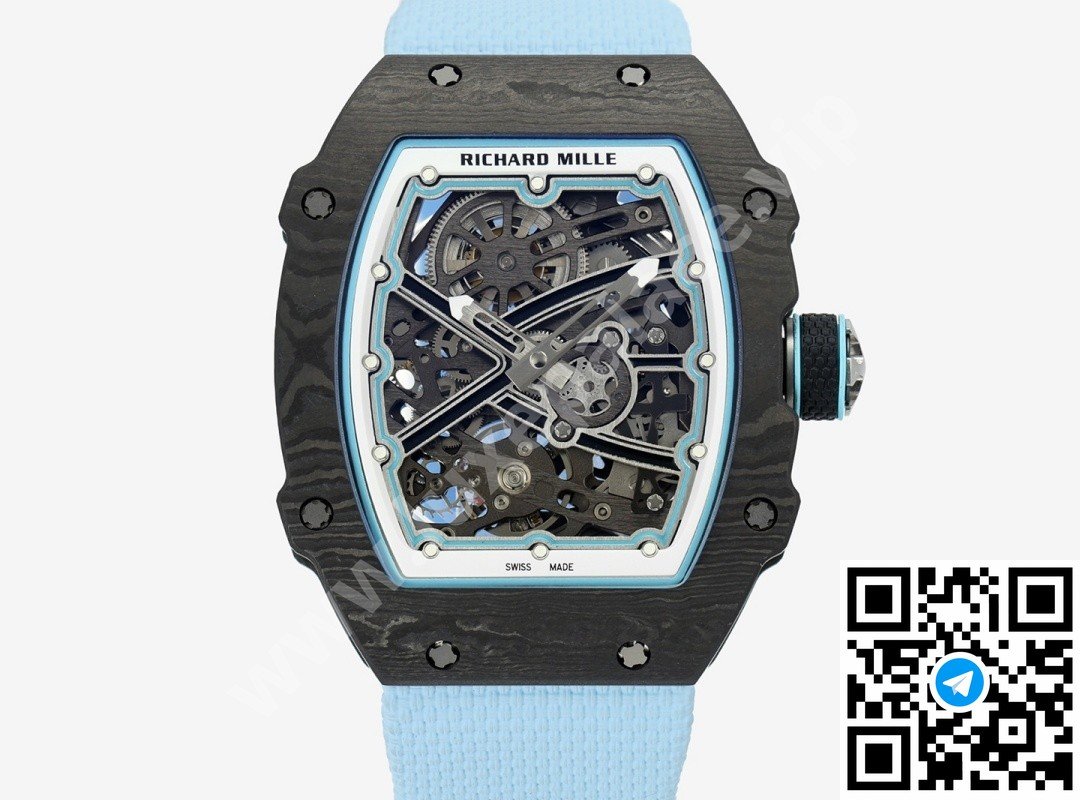 Richard Mille “Tiffany” Edition Carbon Fibre 39mm Ref. RM67-02