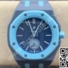 Audemars Piguet AP x Swatch “Lan Ba” Bioceramic Inc. Extra Rubber Strap 40mm Ref. SSX03L100N