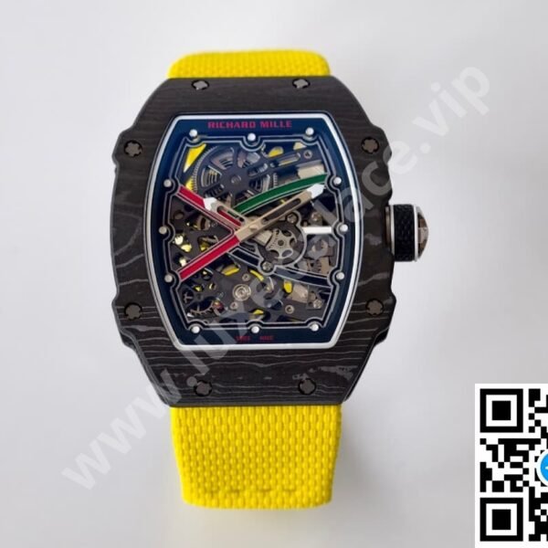 Richard Mille “UAE Team” Yellow Edition Carbon Fibre 39mm Ref. RM67-02