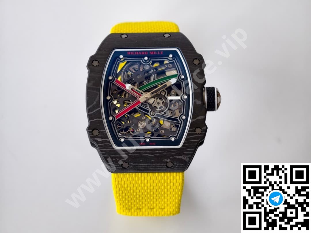 Richard Mille “UAE Team” Yellow Edition Carbon Fibre 39mm Ref. RM67-02