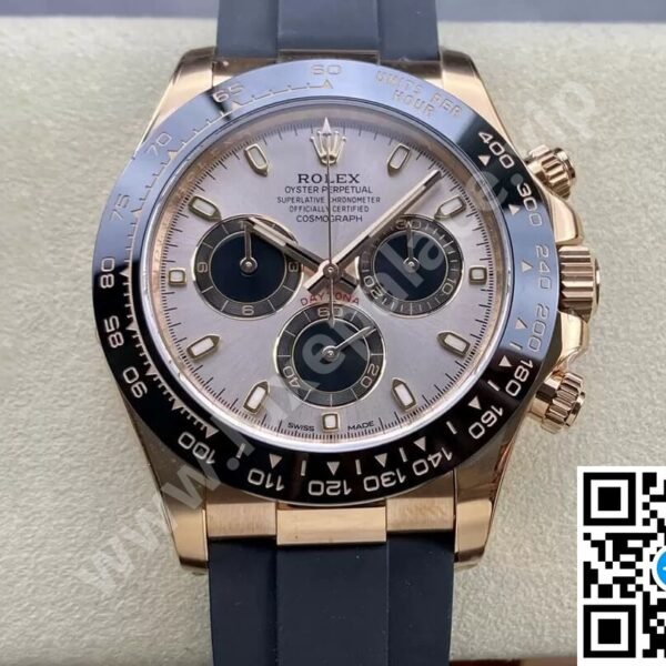Rolex Daytona “Sundust” Dial Rose Gold Oysterflex 40mm Ref. 126515LN