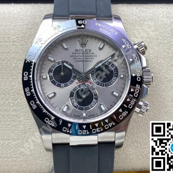 Rolex Daytona “Ghost” Dial White Gold Oysterflex 40mm Ref. 126519LN