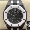 Audemars Piguet AP x Swatch “Ocho Negro” Bioceramic Inc. Extra Rubber Strap 40mm Ref. SSX03W101N