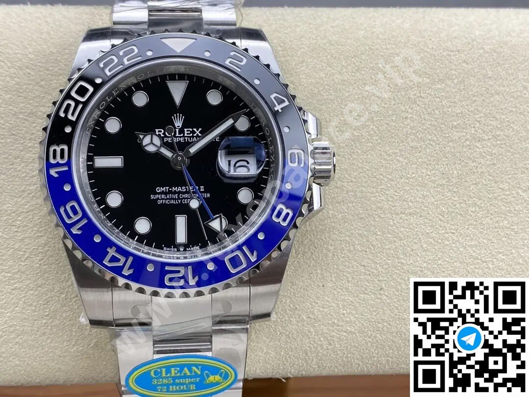 Rolex GMT-Master II “Batman” Stainless Steel Oyster 40mm Ref. 126710BLNR