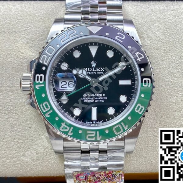 Rolex GMT-Master II “Sprite” Stainless Steel 40mm Ref. 126720VTNR