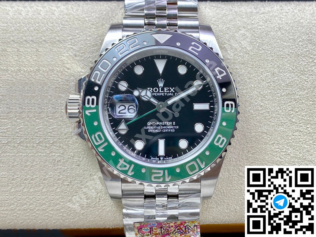 Rolex GMT-Master II “Sprite” Stainless Steel 40mm Ref. 126720VTNR