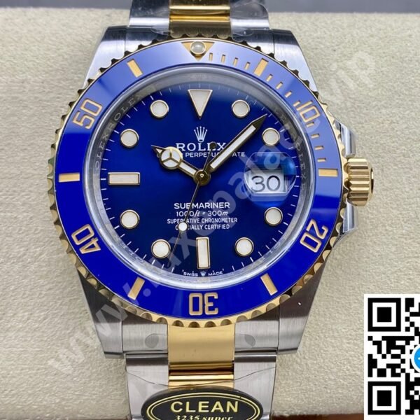 Rolex Submariner “Bluesy” Stainless Steel & Yellow Gold 41mm Ref. 126613LB