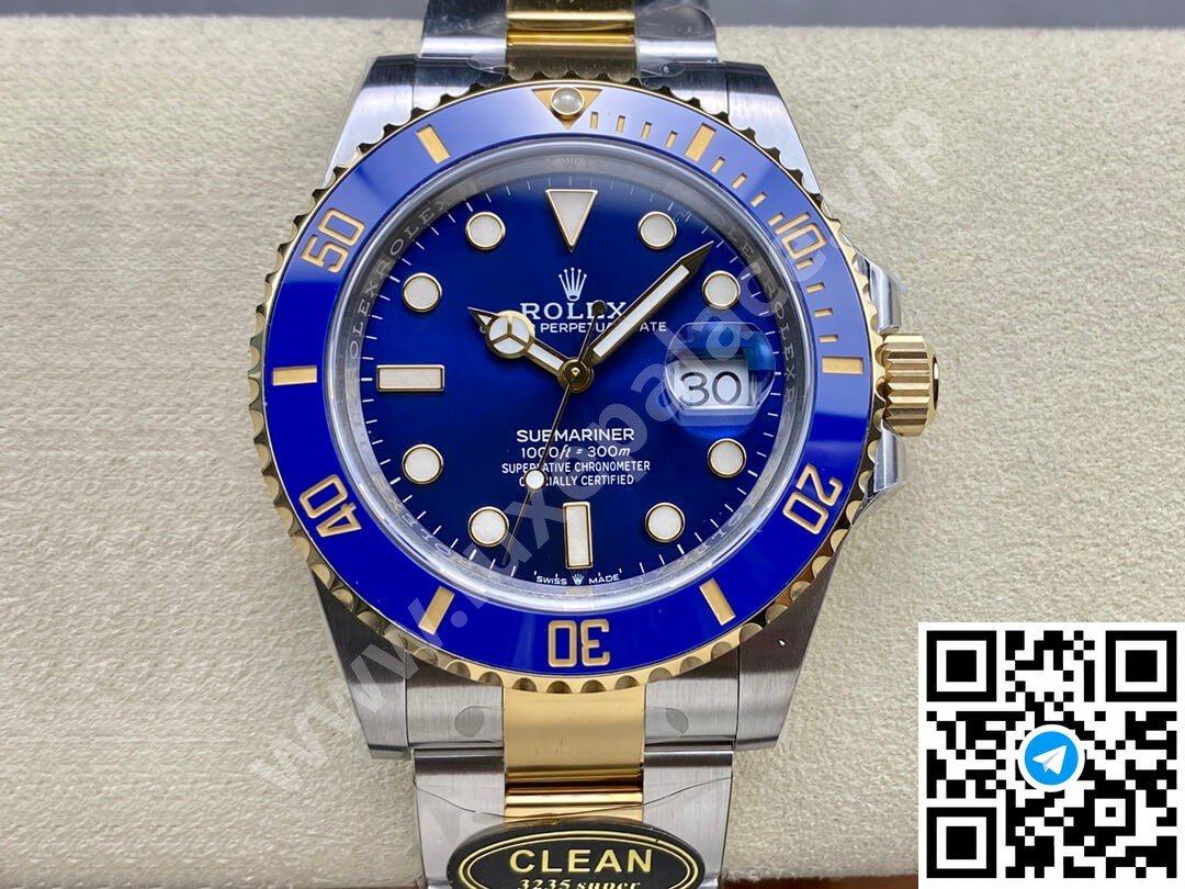 Rolex Submariner “Bluesy” Stainless Steel & Yellow Gold 41mm Ref. 126613LB