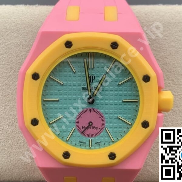 Audemars Piguet AP x Swatch “Otg Roz” Bioceramic Inc. Extra Rubber Strap Ref. SSX03J100N