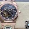 Audemars Piguet Royal Oak “Skeleton” Openworked Black Dial Rose Gold 41mm Ref. 15407OR.OO.1220OR.01