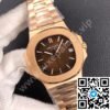 Patek Philippe Nautilus "Chocolate" Dial Stainless Steel 41mm Ref. 5711/1R-010