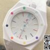 Audemars Piguet AP x Swatch “Huit Blanc” Biocermaic Inc. Extra Rubber Strap 40mm Ref. SSX03W100N