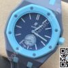 Audemars Piguet AP x Swatch “Lan Ba” Bioceramic Inc. Extra Rubber Strap 40mm Ref. SSX03L100N