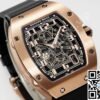 Richard Mille Black Dial Rose Gold 39mm Ref. RM67-01