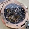 Audemars Piguet Royal Oak “Skeleton” Openworked Black Dial Rose Gold 41mm Ref. 15407OR.OO.1220OR.01