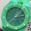 Audemars Piguet AP x Swatch “Green Eight” Bioceramic Inc. Extra Rubber Strap 40mm Ref. SSX03G100N