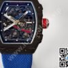Richard Mille “Sebastian Ogier” Blue Edition Carbon Fibre 39mm Ref. RM67-02