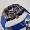Richard Mille “Sebastian Ogier” Blue Edition Carbon Fibre 39mm Ref. RM67-02