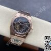 Audemars Piguet Royal Oak “Skeleton” Openworked Black Dial Rose Gold 41mm Ref. 15407OR.OO.1220OR.01