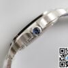 Cartier Santos White Dial Stainless Steel 40mm Large Inc. Extra Leather Strap Ref. WSSA0018