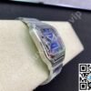 Cartier Santos Blue Dial Stainless Steel 40mm Large Inc. Extra Leather Strap Ref. WSSA0071