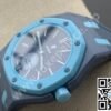 Audemars Piguet AP x Swatch “Lan Ba” Bioceramic Inc. Extra Rubber Strap 40mm Ref. SSX03L100N