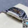 Cartier Santos Brown Dial Stainless Steel 40mm Large Inc. Extra Leather Strap Ref. WSSA0064