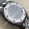 Audemars Piguet AP x Swatch “Ocho Negro” Bioceramic Inc. Extra Rubber Strap 40mm Ref. SSX03W101N