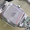 Cartier Santos Blue Dial Stainless Steel 40mm Large Inc. Extra Leather Strap Ref. WSSA0071