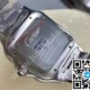 Cartier Santos Brown Dial Stainless Steel 40mm Large Inc. Extra Leather Strap Ref. WSSA0064