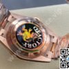 Rolex Day-Date 40mm “Chocolate” Baguette Dial Rose Gold Ref. 228235