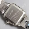 Cartier Santos White Dial Stainless Steel 40mm Large Inc. Extra Leather Strap Ref. WSSA0018