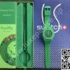 Audemars Piguet AP x Swatch “Green Eight” Bioceramic Inc. Extra Rubber Strap 40mm Ref. SSX03G100N